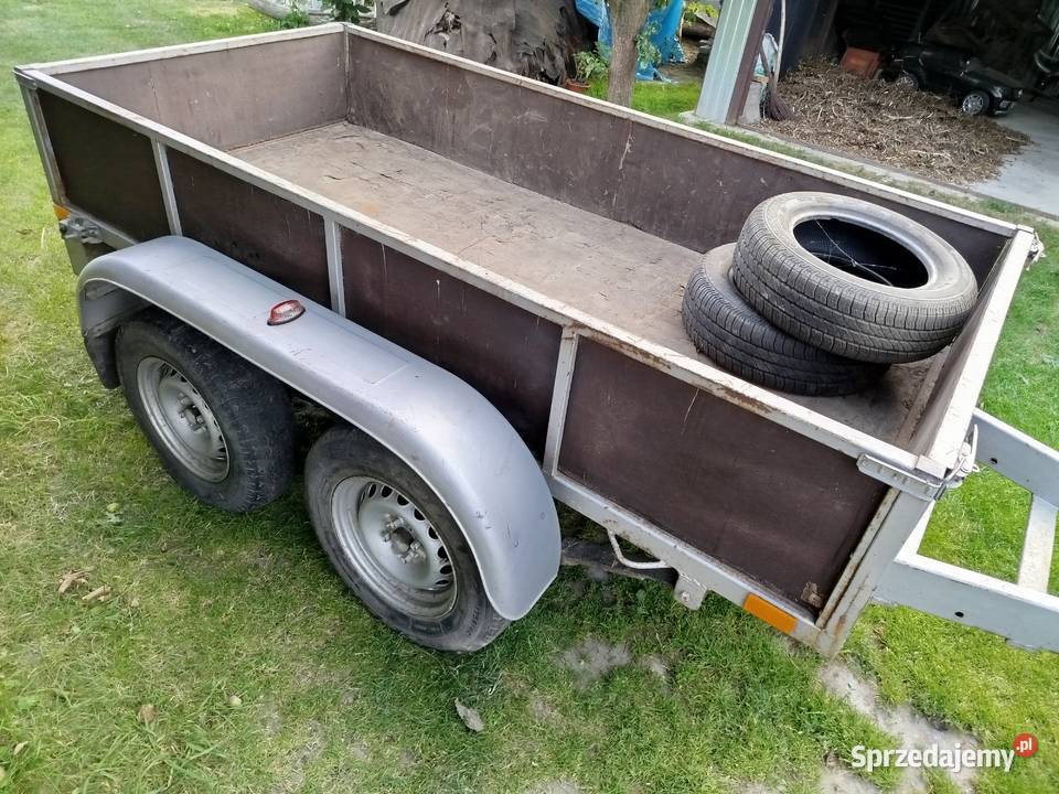 Przyczepka dwuosiowa lekka do 750