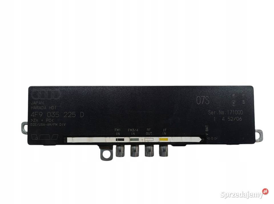 WZMACNIACZ ANTENOWY 4F9035225D Audi A6 III osobowe świętokrzyskie