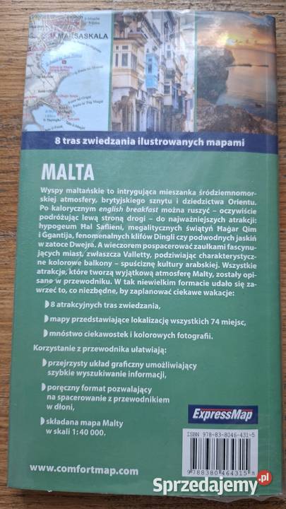 Malta exploreguide light mapa Kraków sprzedam