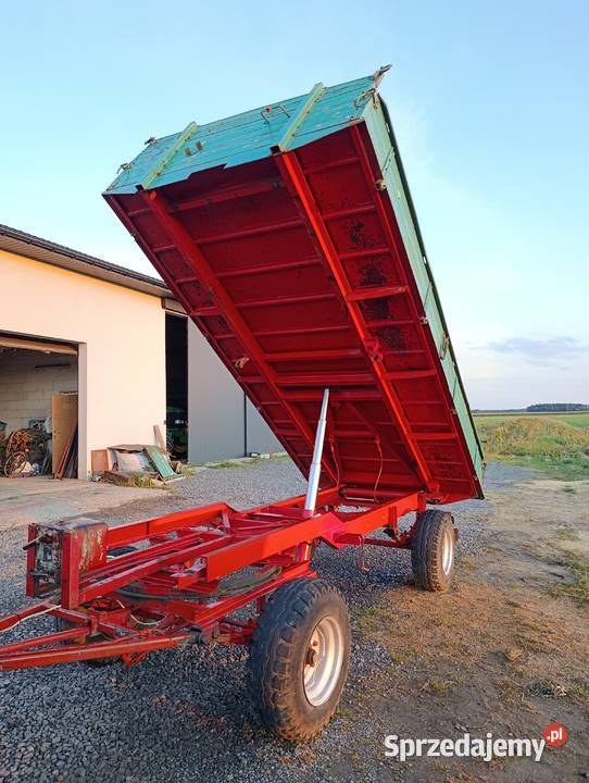 Przyczepa wywrotka 3str mazowieckie Rawica Stara
