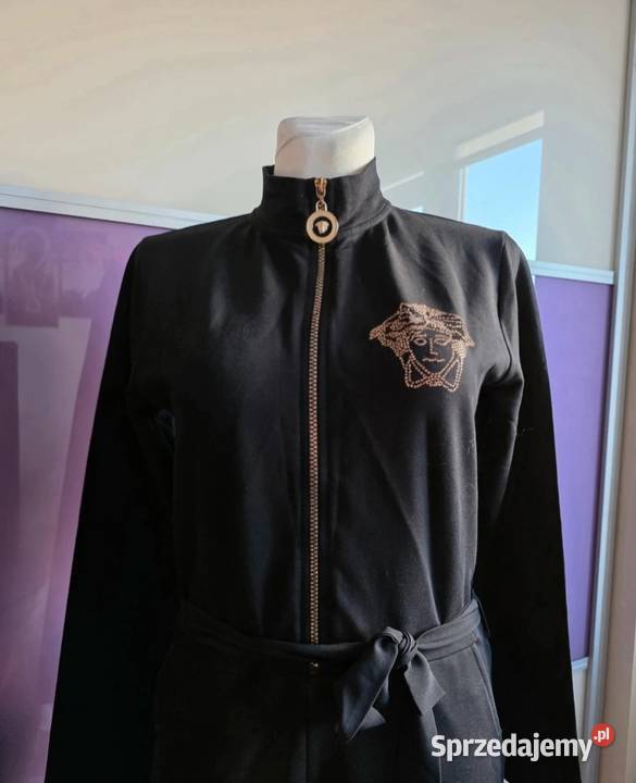 Kombinezon elegancki czarny czarny Głogów