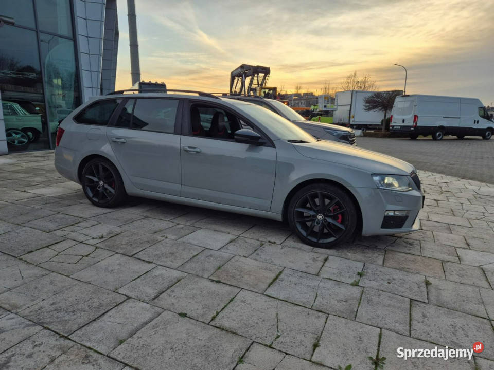 koda Octavia Skoda Octavia 20 TDI RS DSG III kurtyny powietrzne Łaziska Górne
