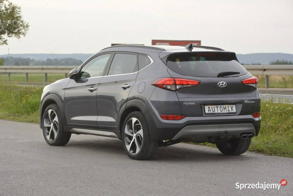 Hyundai Tucson 20CRDI doinwestowany nawi skóra Rok produkcji 2017 podkarpackie Sędziszów Małopolski sprzedam