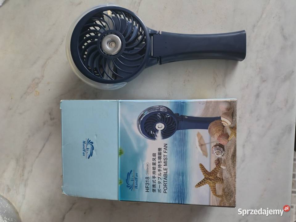 WENTYLATOR MINI RĘCZNY ZE ZBIORNIKIEM NA WODE Zawiercie