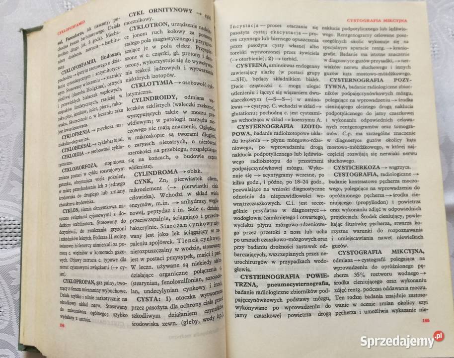 Mała encyklopedia medycyny Państwowe Wydawnictwo Łódź sprzedam