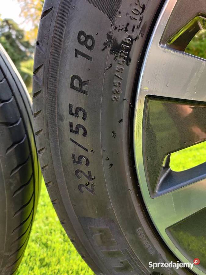 Koła felgi opony Michelin Bridgestone 22555 R18
