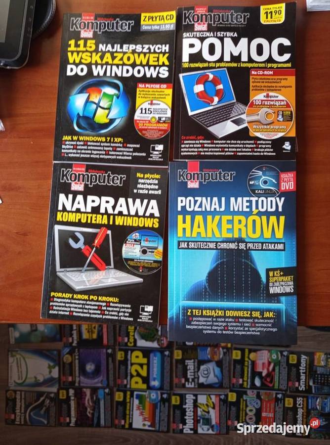 Biblioteczka Komputer świat Papierowa wersja w podkarpackie Rzeszów sprzedam