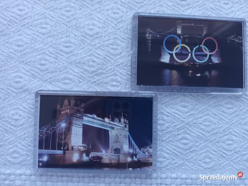 magnesy na lodówkę Olimpiada w Londynie Londyn pomorskie Gdańsk