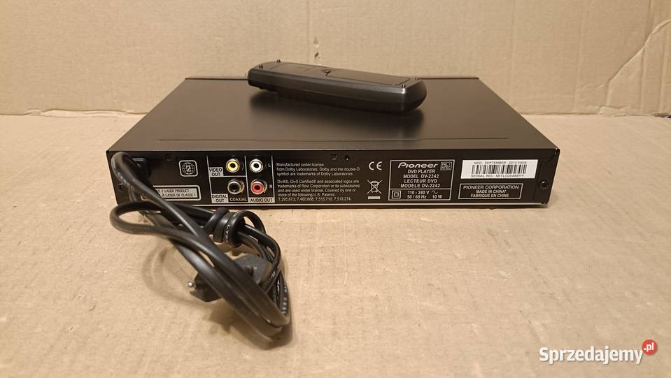 Odtwarzacz PIONEER DV2242 z pilotem Pioneer Poznań