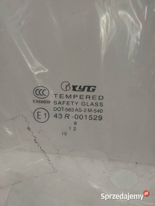 Szyba Boczna Prawa Przednia Hyundai Sonata 94 Bralin