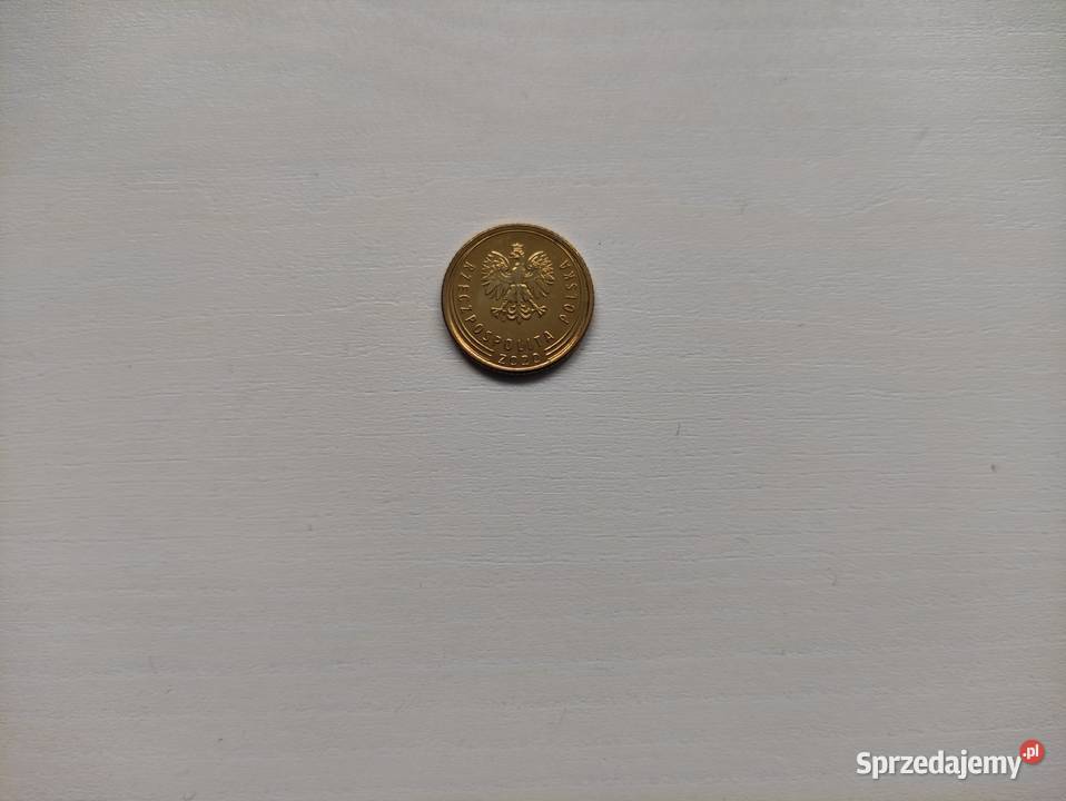 1 grosz 2020 stan menniczy kujawsko-pomorskie Koronowo