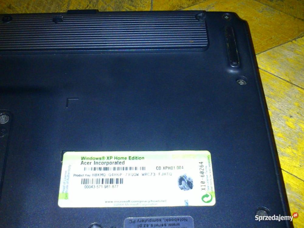 laptop acer travelmate intel 2ghz xp amd kompute Acer Legionowo