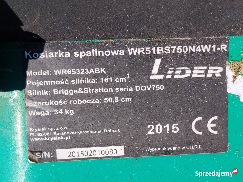 Duża kosiarka spalinowa Briggs Stratton 51 Zabrze sprzedam