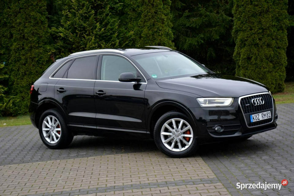 Audi Q3 Panorama Quattro Ledy biXenon Navi VAT marża Ostrów Mazowiecka
