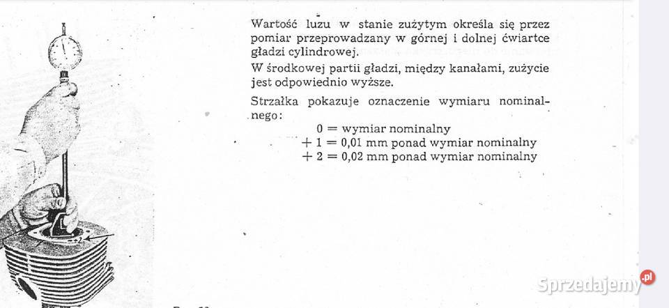 Cylinder mz es 2501 jaskółka Cylindry, głowice, pierścienie Osie