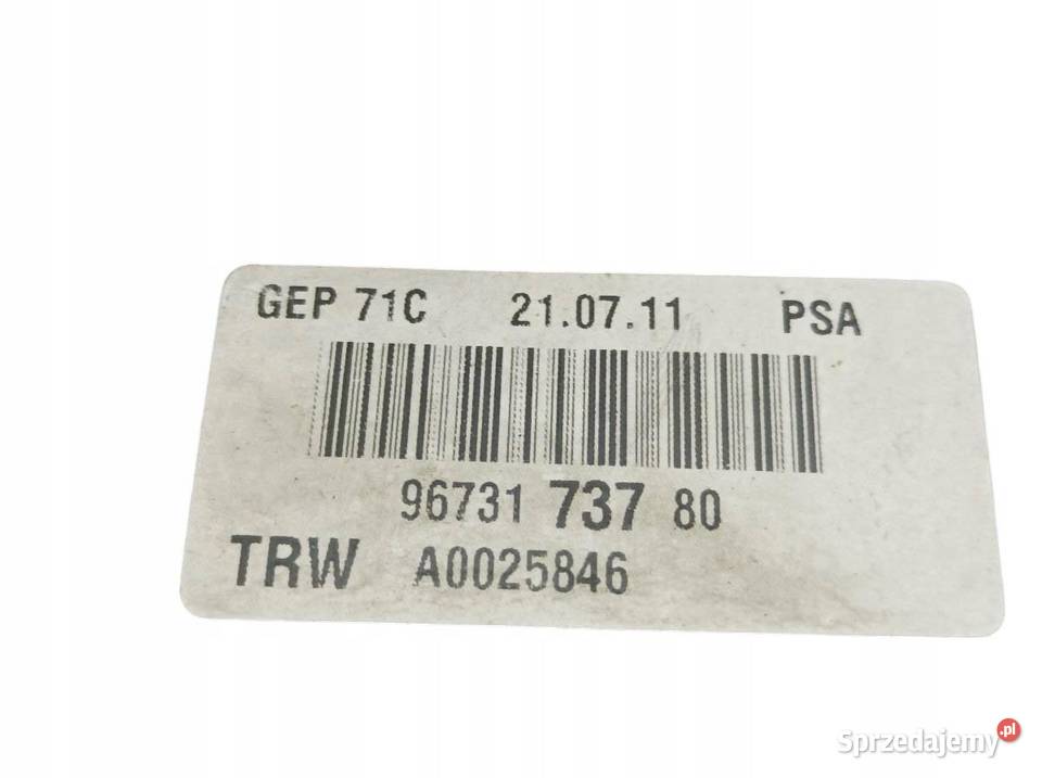 POMPA WSPOMAGANIA 9673173780 Citroen C5 II 2007