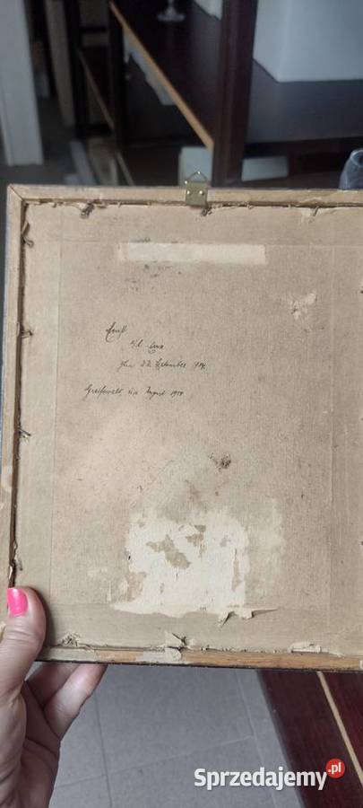 Obraz reprodukcja Jerzy Kossak 1914r Grodzisk Mazowiecki