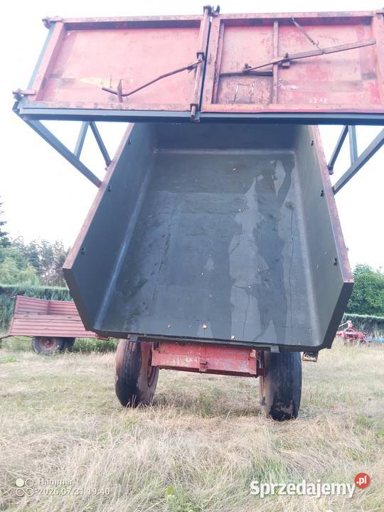 Przyczepa wywrotka skorupowa 6 ton Możliwość Kurów