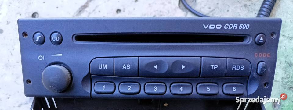 Radio samochodowe VDO CDR 500 Opel Tarnobrzeg