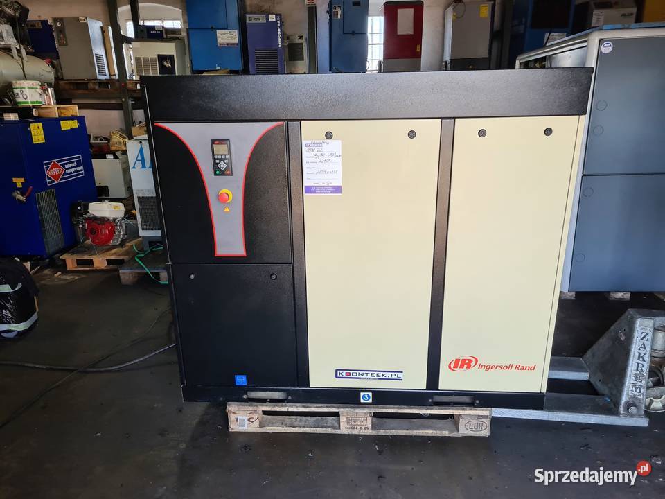 Kompresor śrubowy INGERSOLL RAND IRN 22KCC 22 kw wielkopolskie Zduny