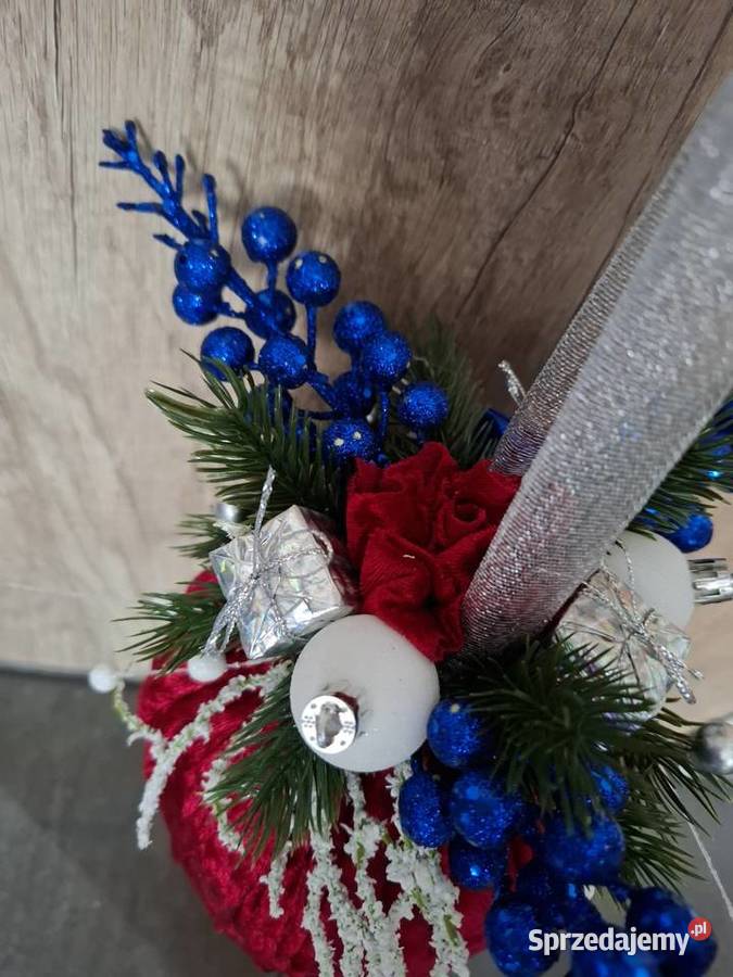 Duża bombka świąteczna ręcznie wykonana prezent Słupsk