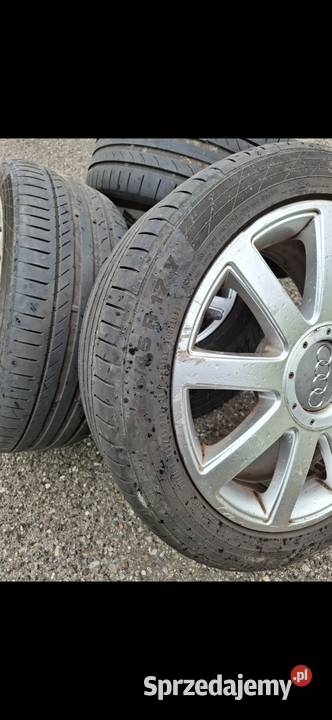 Alufelgi SLine Audi A4 B6 B7 A6 5x112 17 Czarne Błoto sprzedam
