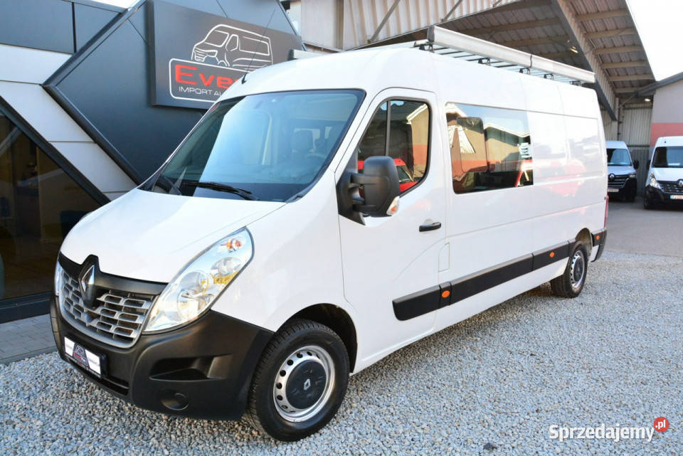 Renault Master 7 osobowy brygadówka doka pełna Warszawa