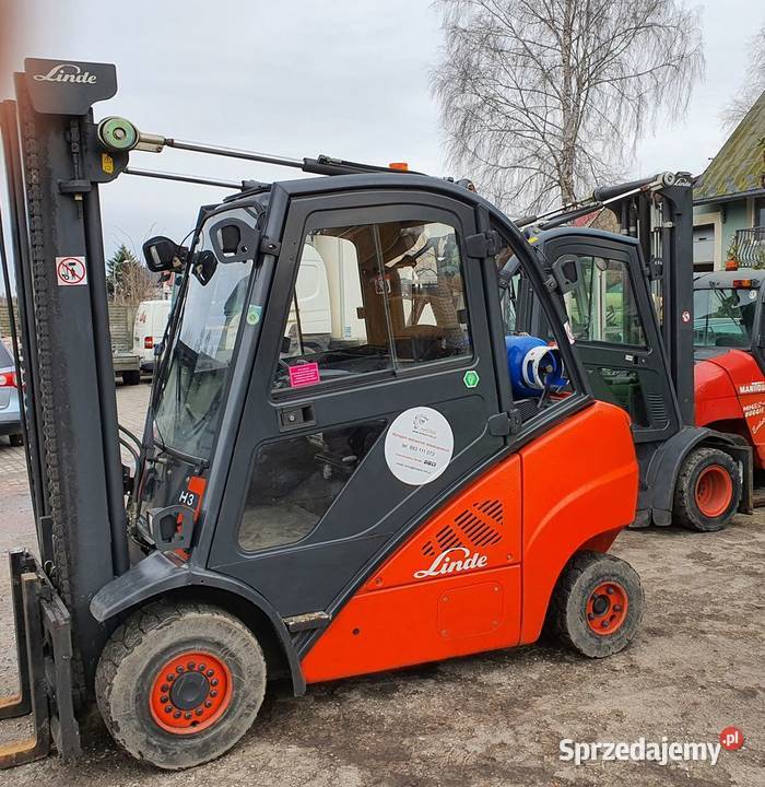 Wózek widłowy Linde H30T 393 sprzedaż wynajem Linde Borkowo