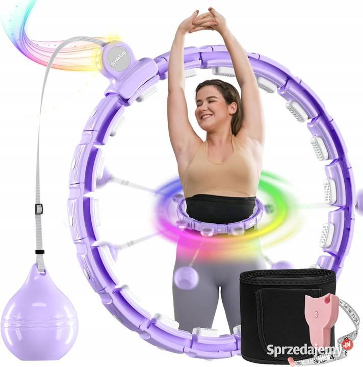 Smart hula hop dorosłych ze zmieniającymi się mazowieckie Myszyniec sprzedam