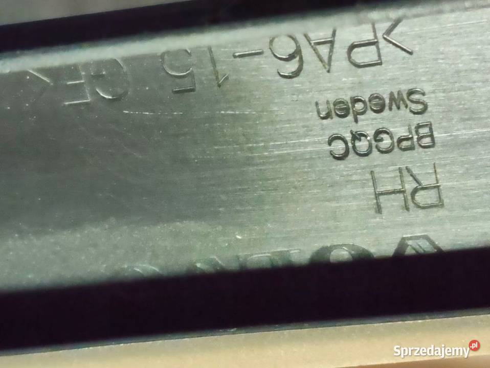 Listwa Drzwi Ramka Szyby Prawy Tył Volvo S80 II Pleszew sprzedam