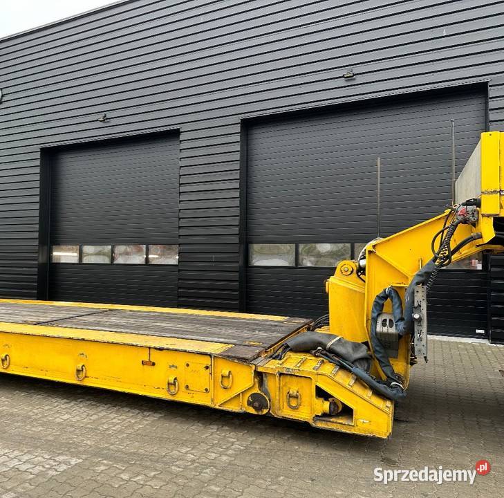 Tiefbett naczepa niskopodwoziowa do maszyn Warszawa sprzedam