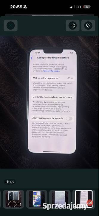 Iphone 13 128GB Super Stan mazowieckie Ostrów Mazowiecka sprzedam