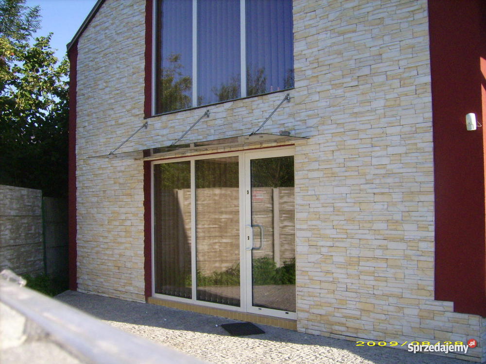 Daszek szklany dachy szkła zadaszenie szklane małopolskie Gorlice