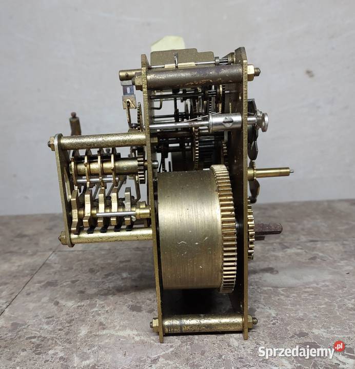 M142 Mechanizm starego zegara kwadransowy Tczew sprzedam