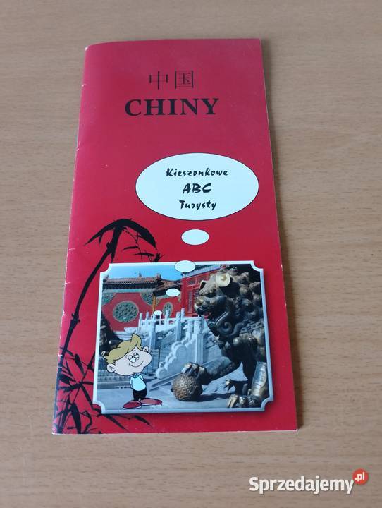CHINY Kieszonkowe ABC Turysty mini poradnik Rok wydania 2014 Złotniki sprzedam
