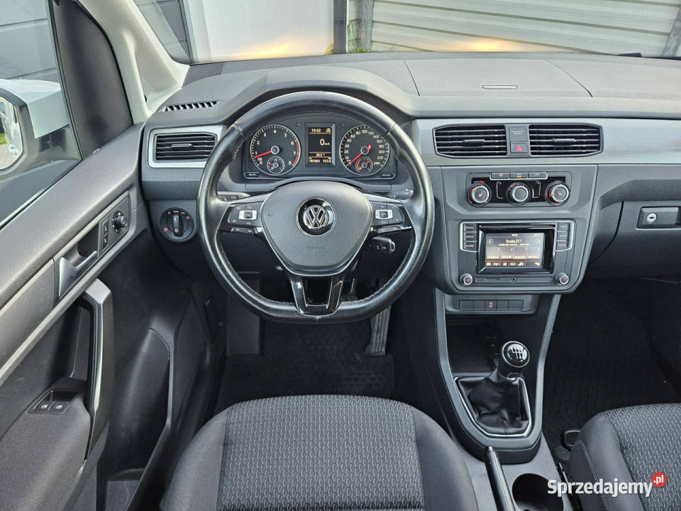 Volkswagen Caddy 14 TSI 110 LONG maxi 7 OSÓB ASR (kontrola trakcji) pomorskie Gdynia