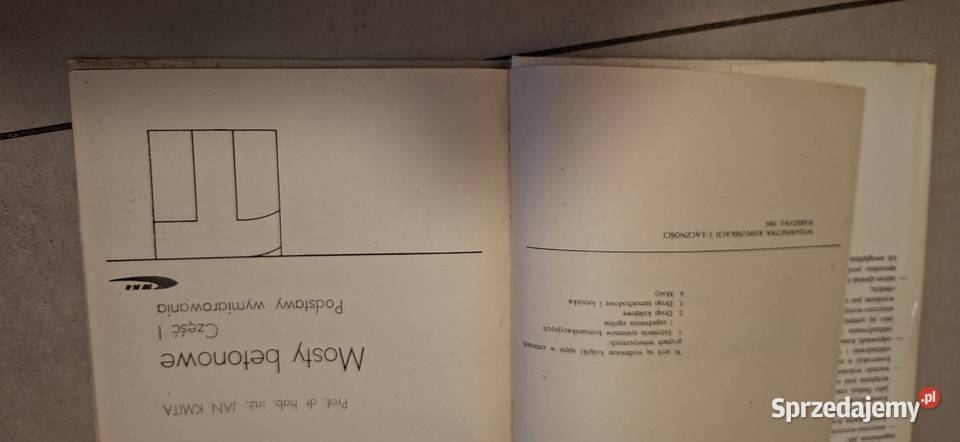 Mosty betonowe 1 Jan Kmita 1 wydanie 1983 niski Łęczyca