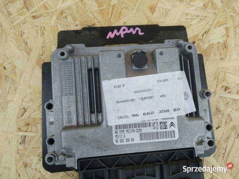 STEROWNIK SILNIKA KOMPUTER PEUGEOT 966235880 Gliwice