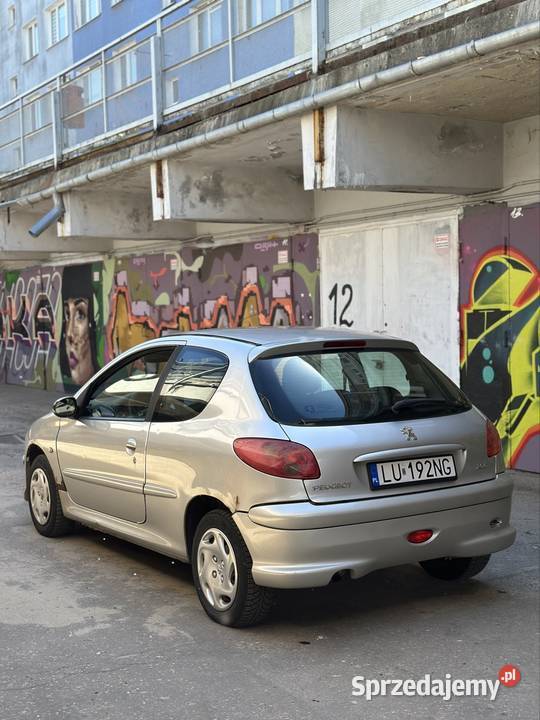 Peugeot 206 11b nieuszkodzony lubelskie Lublin
