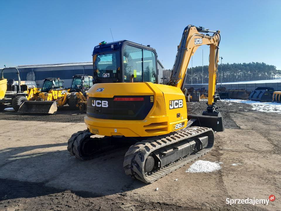 JCB 86C2 2021R KOPARKA GĄSIENICOWA 85Z1 8085 CAT Krotoszyn