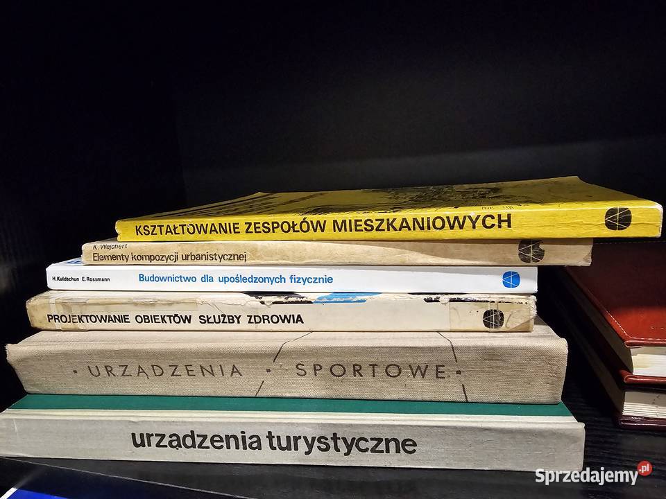 ARCHITEKTURA Projektowanie Urzadz sportowe Książki naukowe i popularnonaukowe