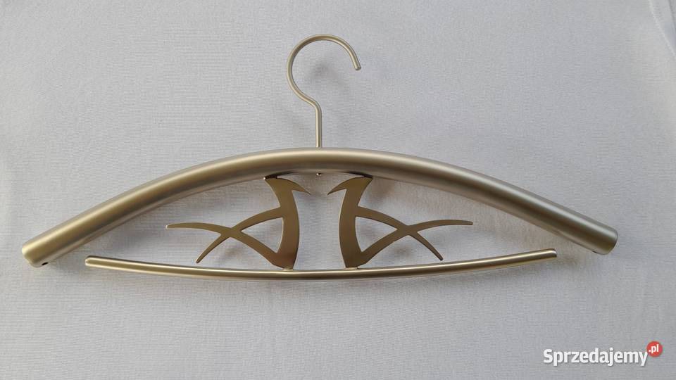 wieszak ozdobny na ubrania nieużywany satynowy dolnośląskie Wrocław sprzedam