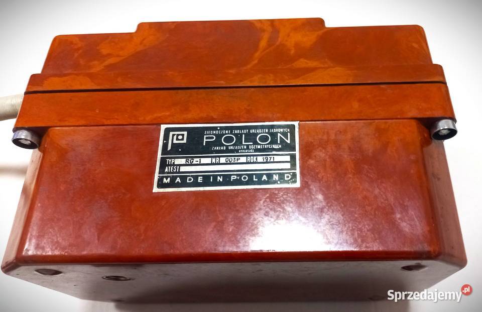 Licznik Geigera Radiometr górniczy RG1 unikat Łomianki