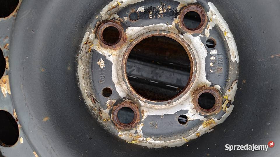 Felgi stalowe 14 55 ET35 BMW E30 4x100 komplet podlaskie Suwałki