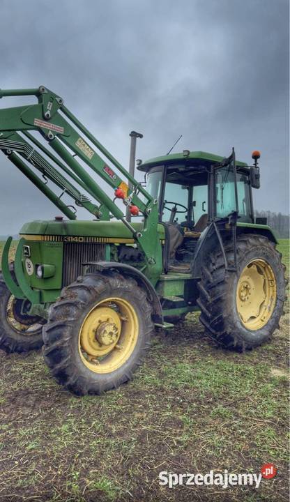 John Deere 3140 z turem Kabina John Deere Olsztyn sprzedam