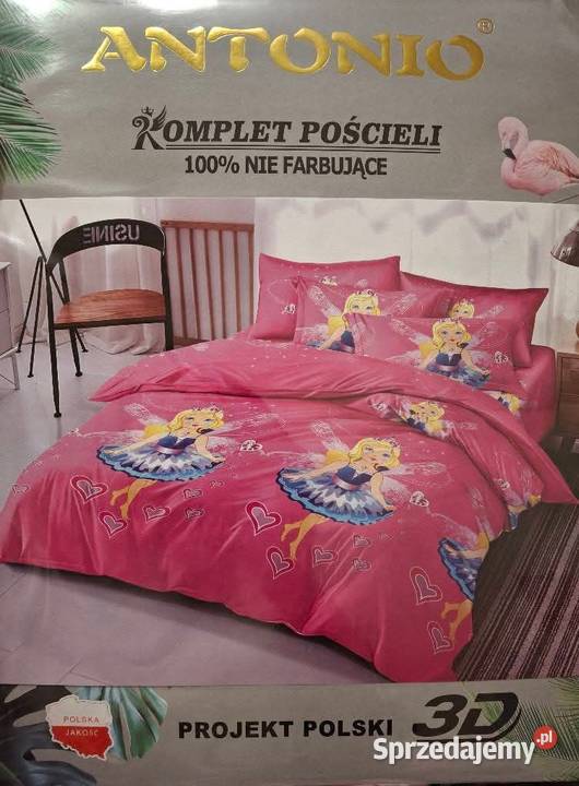 Nowa pościel dziewczęca 160x200 wróżka Kościan