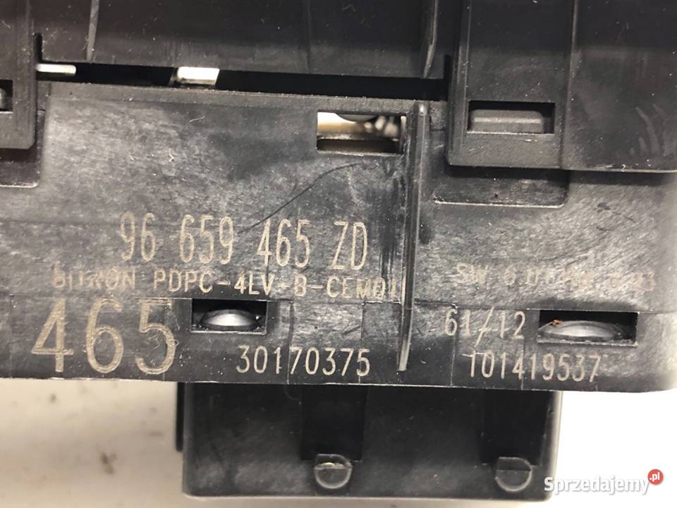 PRZEŁĄCZNIK SZYB CITROEN C5 III 96659465ZD Kombi sprzedam