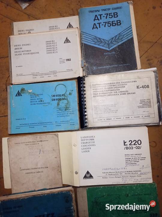 Instrukcja obsługi katalog części ł220 sw266 Łęczna
