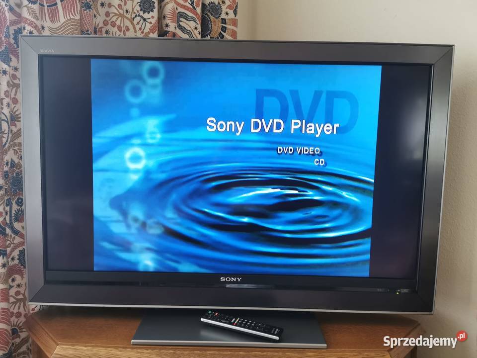 Telewizor LCD DVD SONY BRAVIA 46 cali 117cm Oryginalny Pilot