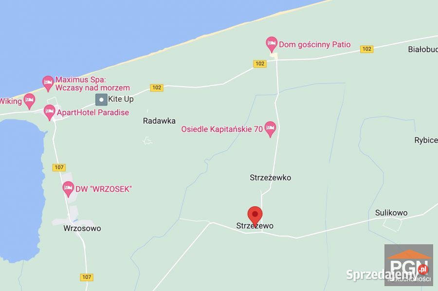 sprzedaży działki 3209m2 Łukęcin